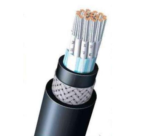 Marine flame retardant control cable